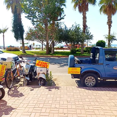 24h Pick-up Service! Beautiful Private House At Cleopatra Beach Included Pick-up, Kitchen, Umbrellas, Parking Space, 100mbps Wifi, Garden, Balcony, Terrace, Barbecue, Whatsapp Support, No Additional Costs! 500 Eur Cashback For 3 Months! Apartment Alanya